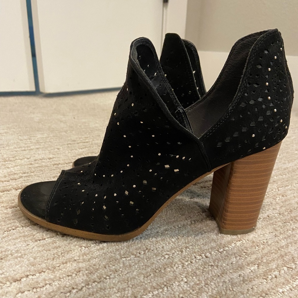 Peep Toe Booties by Fergalicious